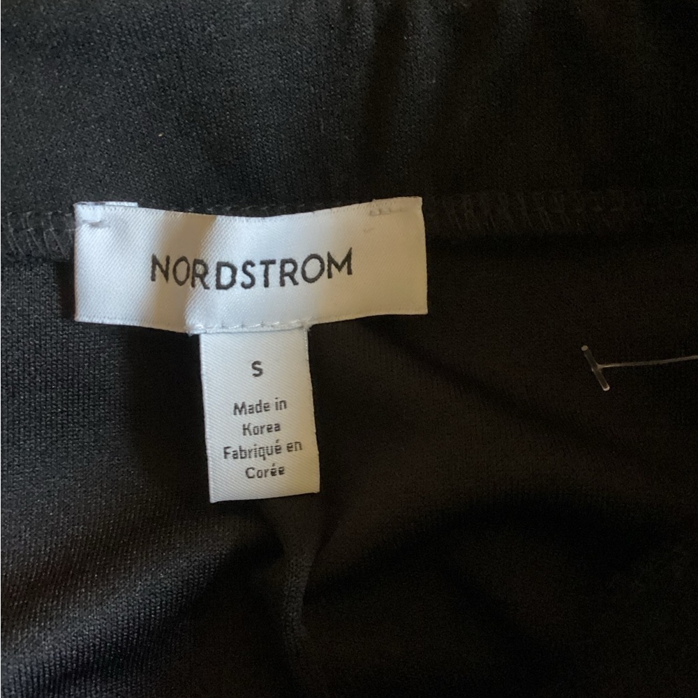 Nwt Nordstrom‎ Size S Black A- line Skirt - Picture 3 of 6